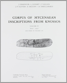 9788881471492-Corpus of Mycenaean Inscriptions from Knossos. volume IV:8000-9947 and index to